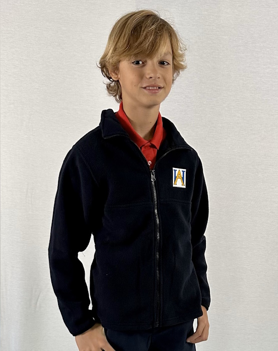 Navy Fleece Jacket