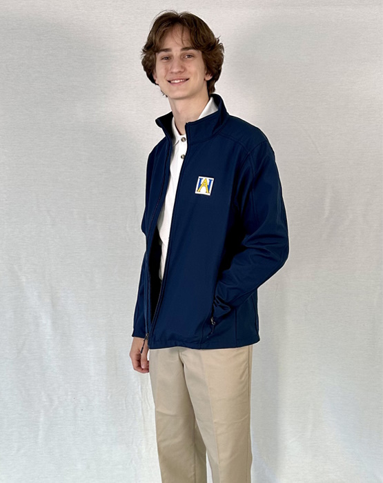 Navy Core Softshell Jacket