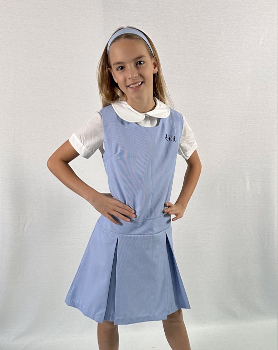 Girls Pin-cord, Kick-pleat Jumper